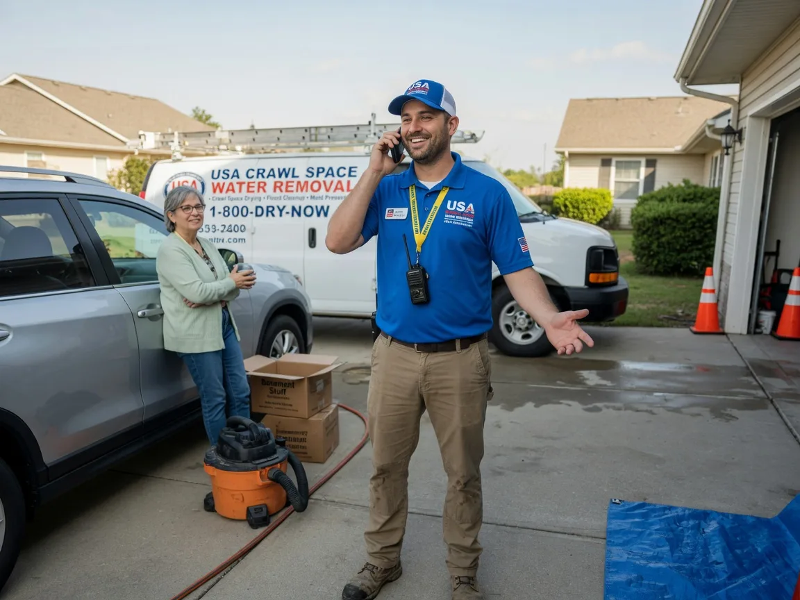 Crawl Space Water Removal Mitchell, GA FAQs